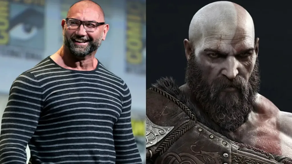 God of War confirma Dave Bautista como novo Kratos na série 3 God of War